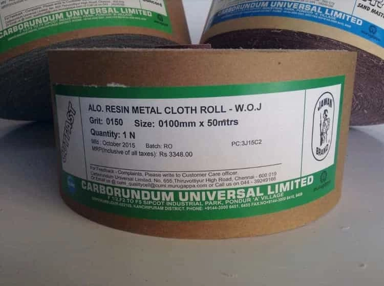 Jawan Alo. Resin Metal Cloth Roll