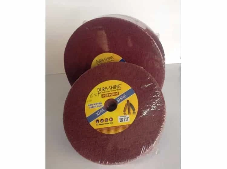 Durashine non-woven fabric buff/discs